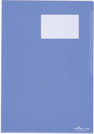 Xhep vetëngjitës Durable Pocketfix 57x90mm, PVC transparent, 10 copë