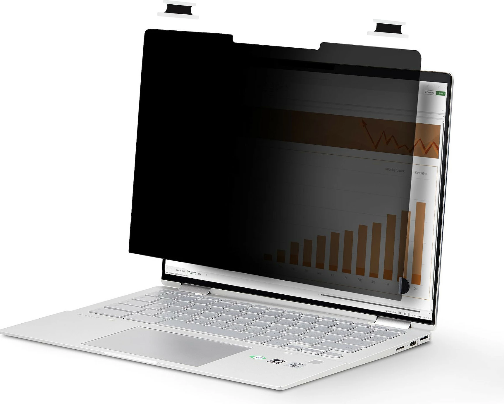 Filtër privatësie për ekran laptopi StarTech 14" 16:10, flip-over, anti-glare, touch, 51% blue light, i zi