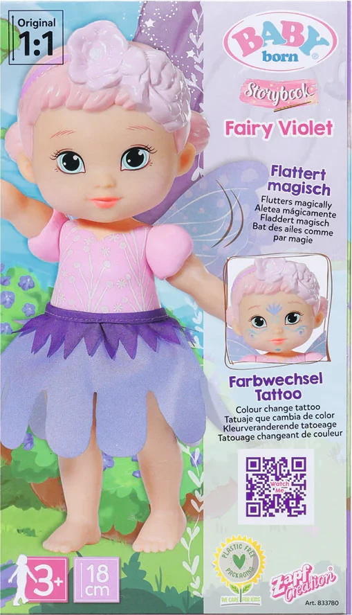 Baby Born Storybook Fairy Violet - 18cm
