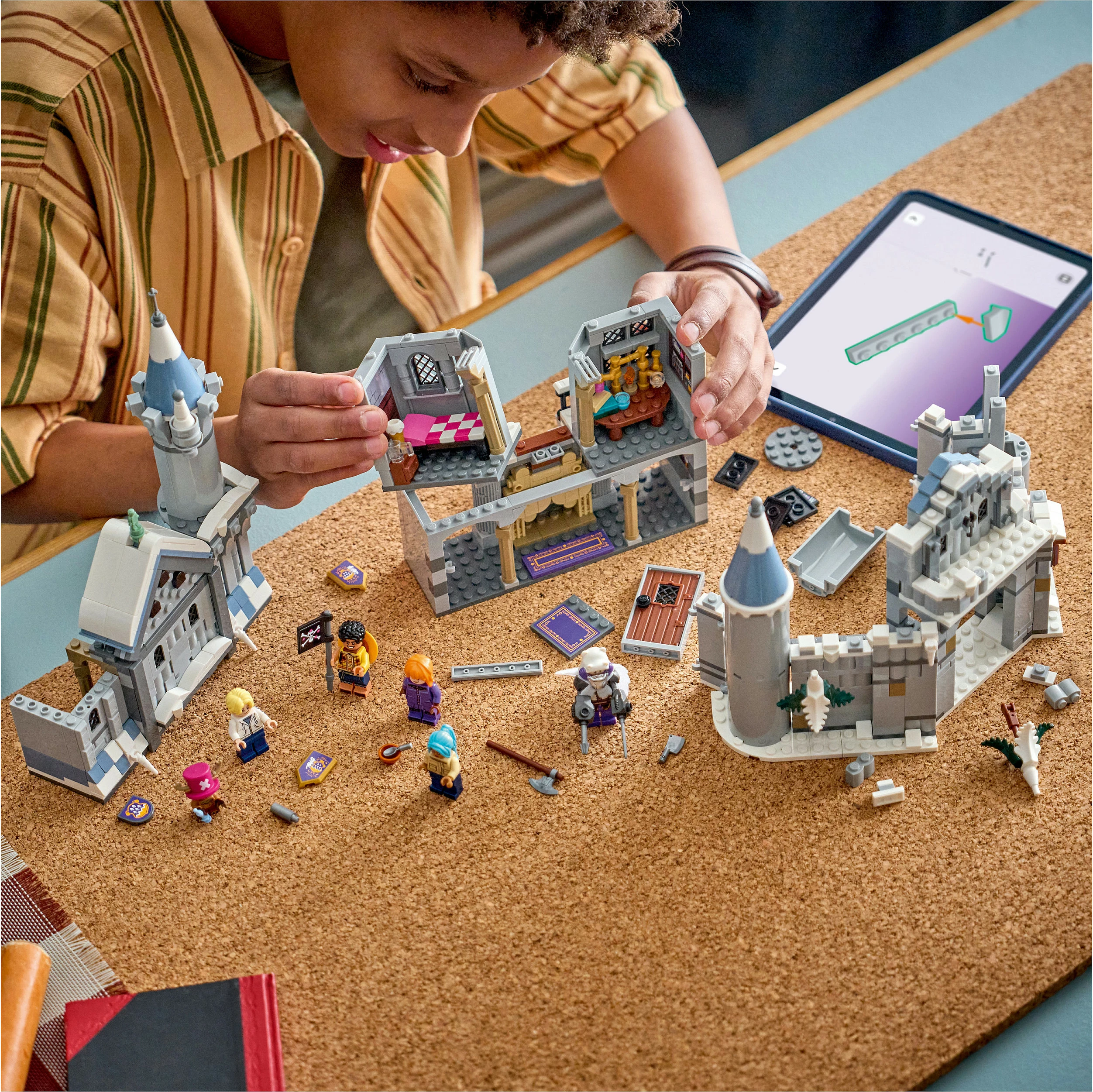 Set LEGO One Piece 75645 Battle at Drum Castle, 1038 copë, 9+, gri