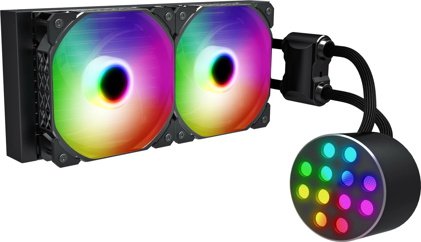 Ventilator Ftohës Me Ujë Për Kompjuter SAMA CY240mm black (Zezë)