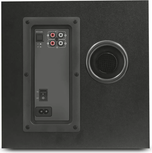 Altoparlantë kompjuteri Trust GXT 629 Tytan 2.1 60W RMS, RGB, të zeza, me telekomandë wireless