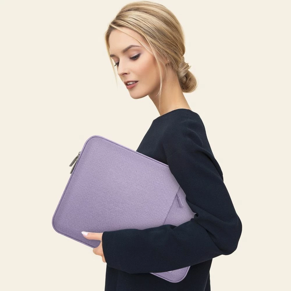 Mbështjellës laptopi Tech-Protect Sleeve 13-14", 33.5×23.5 cm, lavender, 1 copë