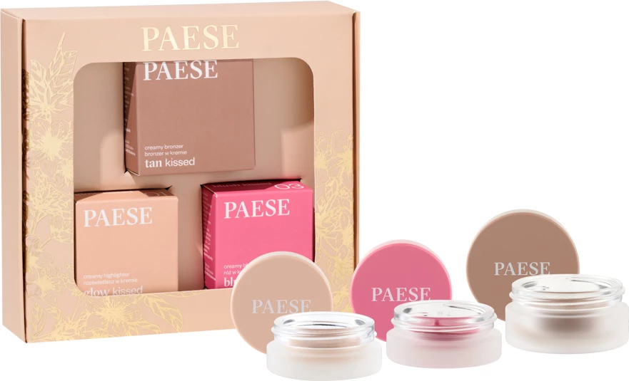 Set për konturim krem Paese 01 për femra, 3 copë