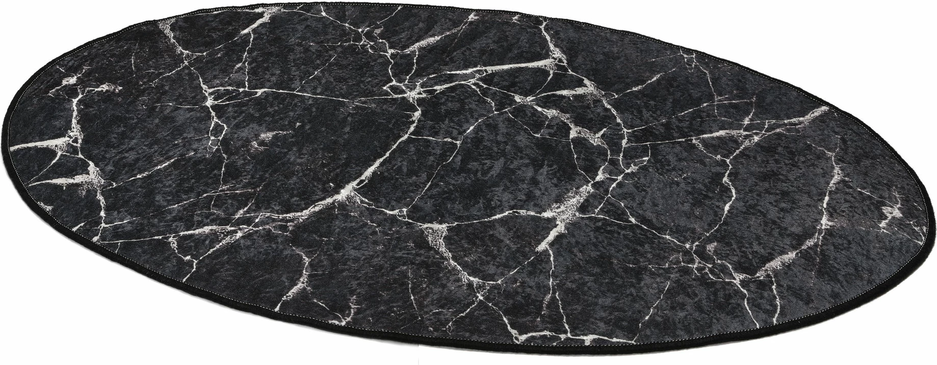 Tapet banje Mijölnir, mermer, e zezë, 80x120cm