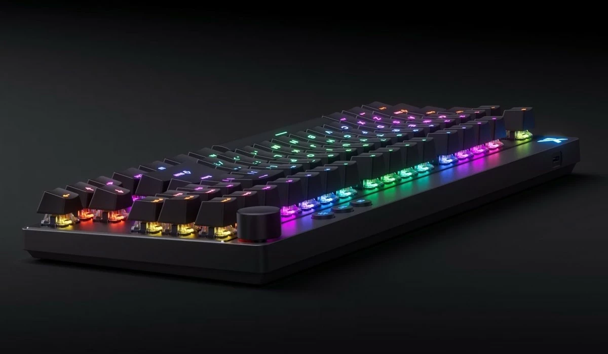 Tastierë gaming Mchose Mix 87, 80%, RGB, me kabllo, ngjyrë e zezë