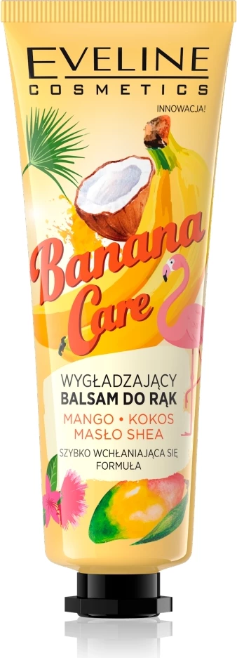 Balsam për duar Eveline Cosmetics Banana Care Smoothing për femra, 50ml