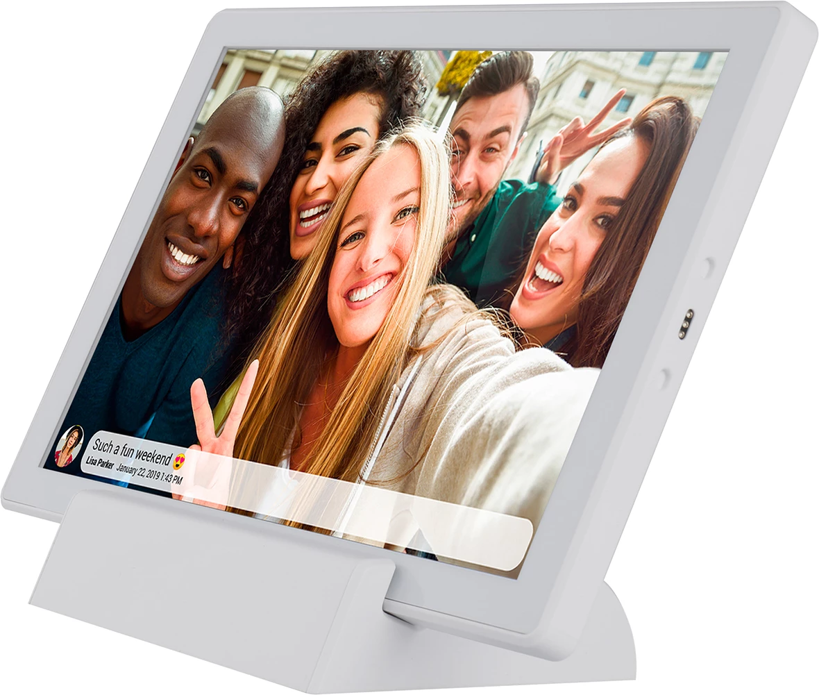 Kornizë digjitale Denver Frameo PFF-1070W, 10.1", 16 GB, e bardhë