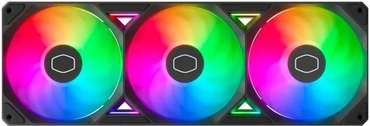 Ventilator kasë PC Cooler Master SickleFlow Edge 360 ARGB MFX-B2DN-25TP2-R1, 3x120mm PWM, i zi