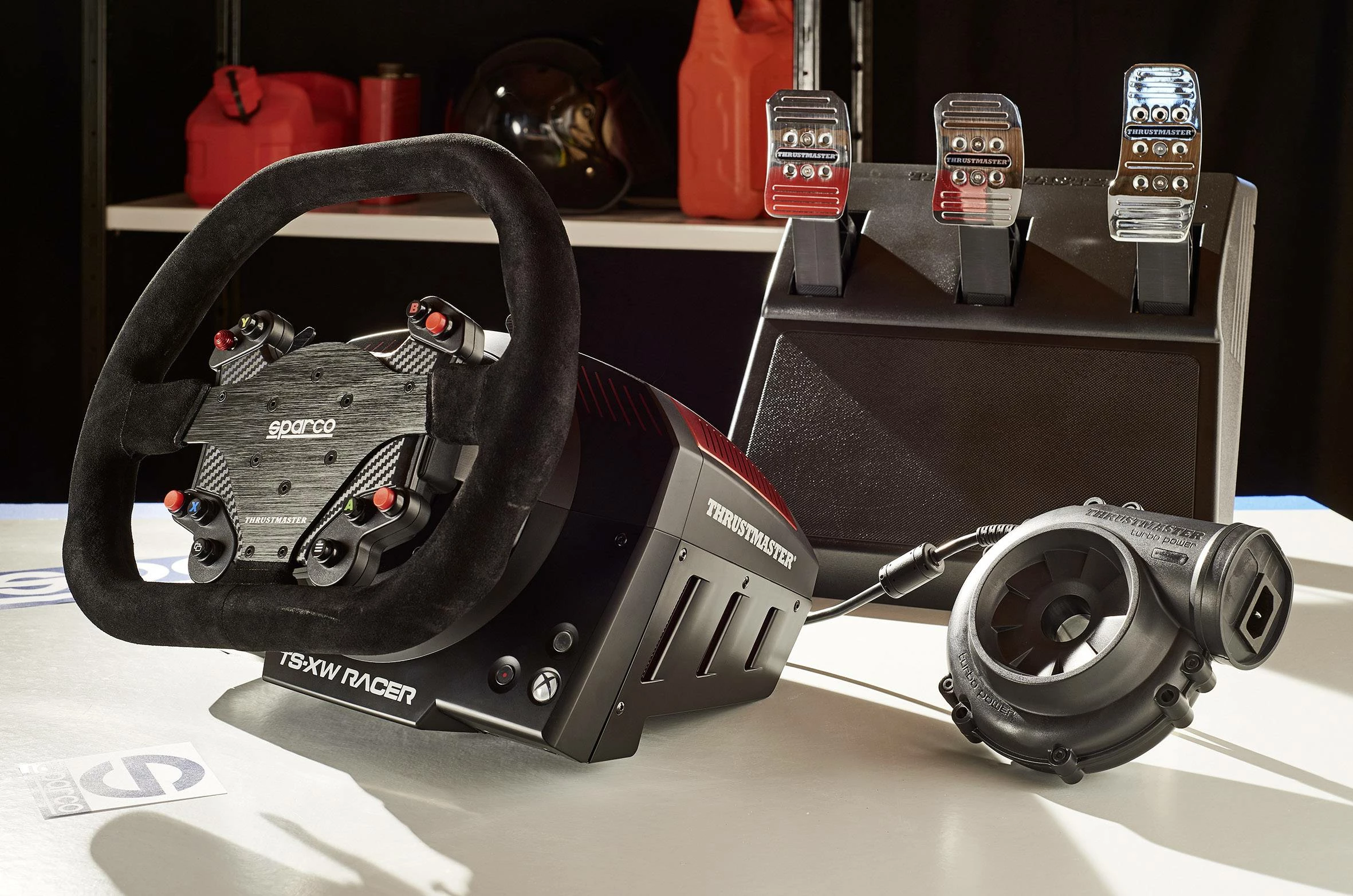 Bazë timoni garash Thrustmaster TS-XW Servo Base, Force Feedback 40W, 270°-1080°, për Xbox One/Series X dhe PC