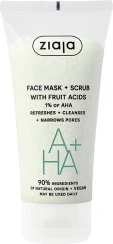 Maskë dhe Skrab për Fytyrën me Acide Frutash 55ml