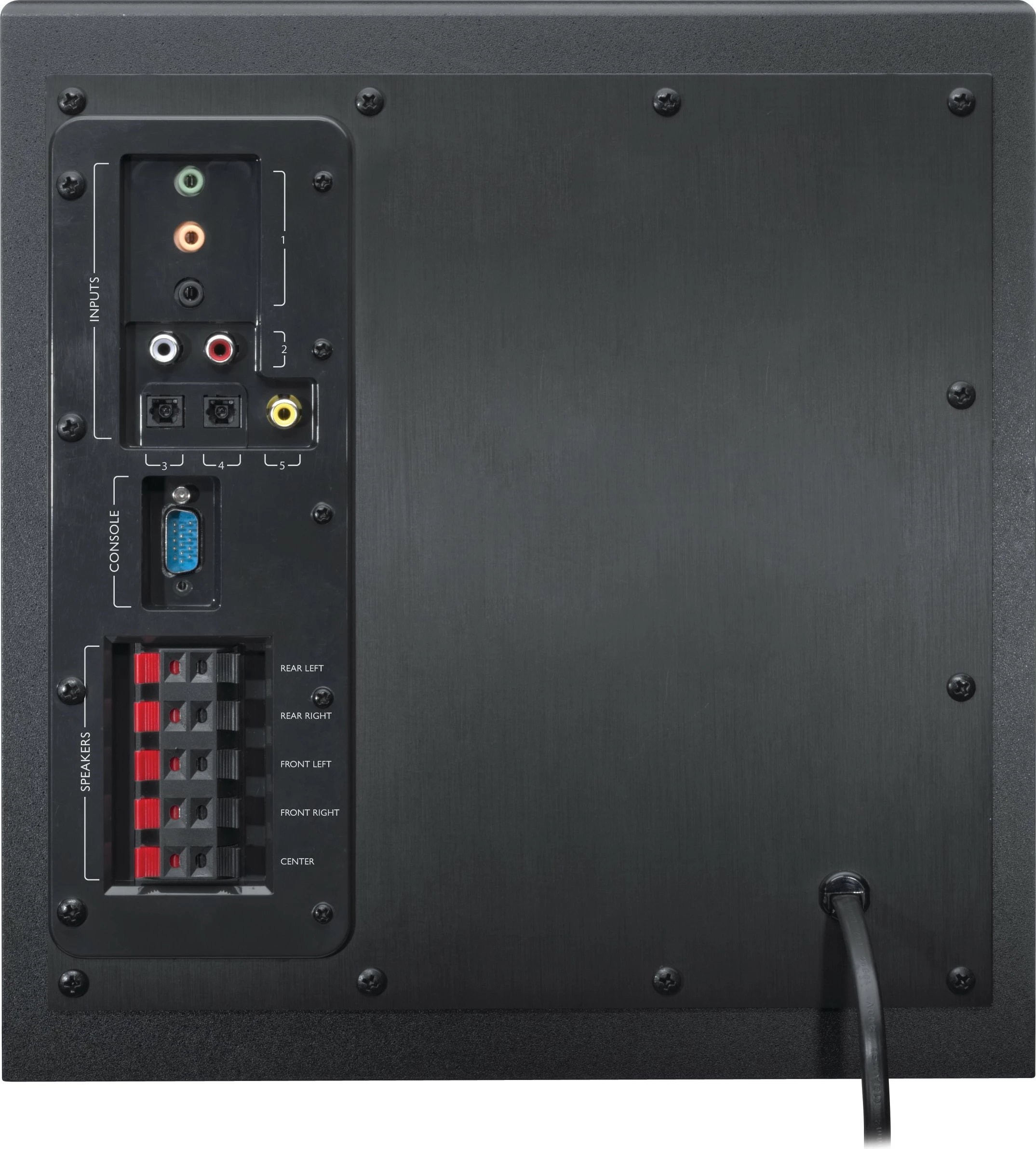 Altoparlantë surround sound Logitech Z906, 5.1 kanale, 500 W, 1000 W, IR, të zeza