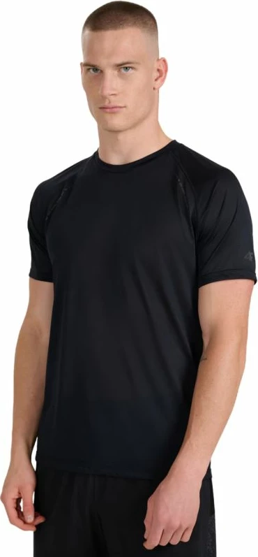 Maicë sportive për meshkuj 4f, e zezë