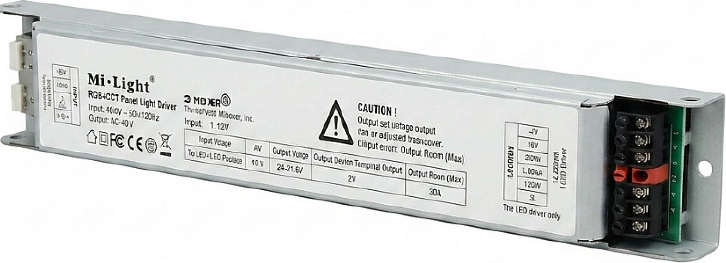 Driver LED Miboxer Mi-Light Classic Series 40W, RGB+CCT