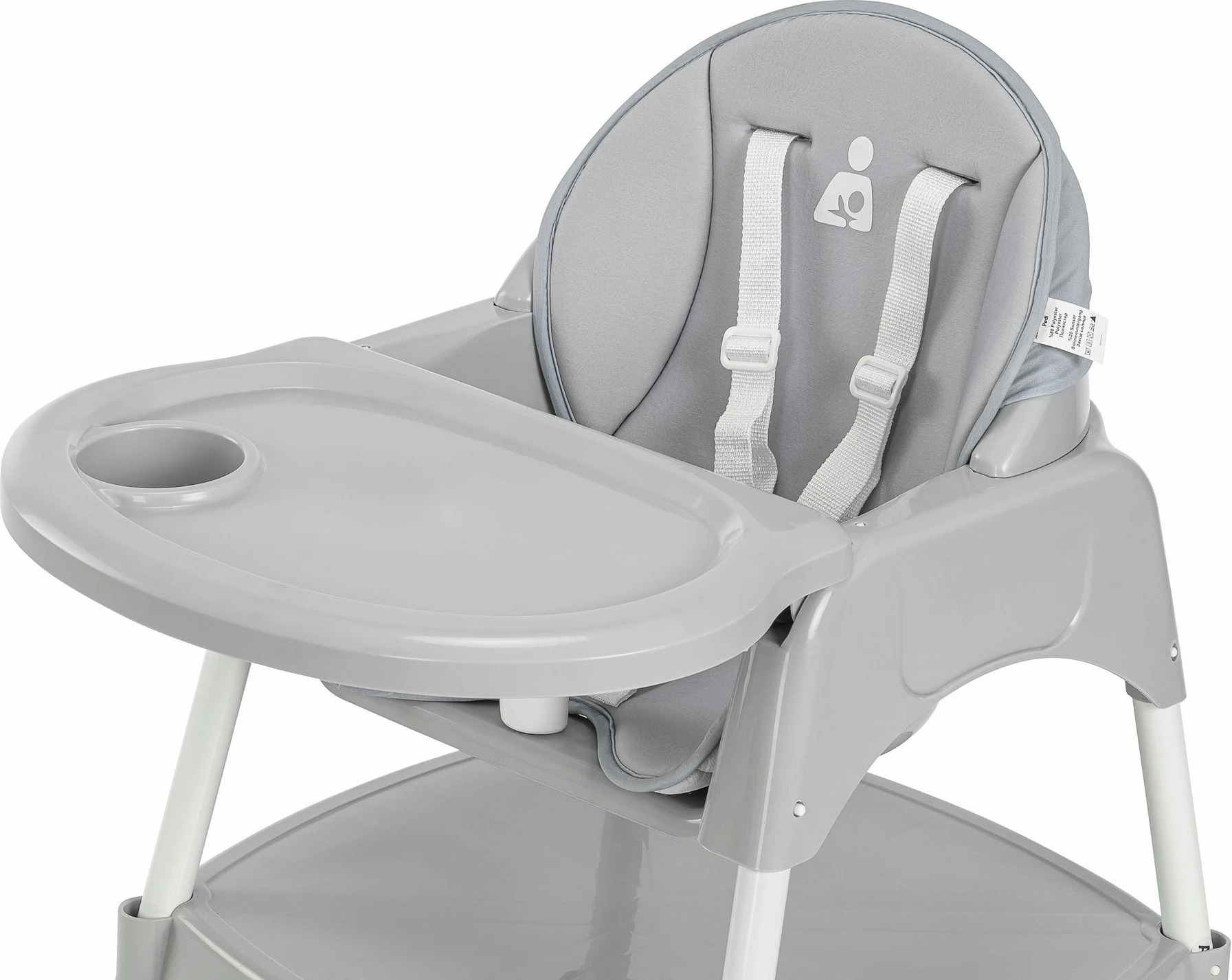 Karrige për bebe 3n1, ngjyrë gri, Evila Originals