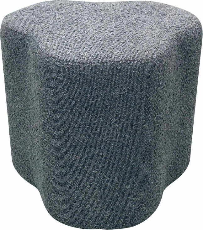 Tabure Daisy, ngjyrë gri e errët, 48x48x42cm