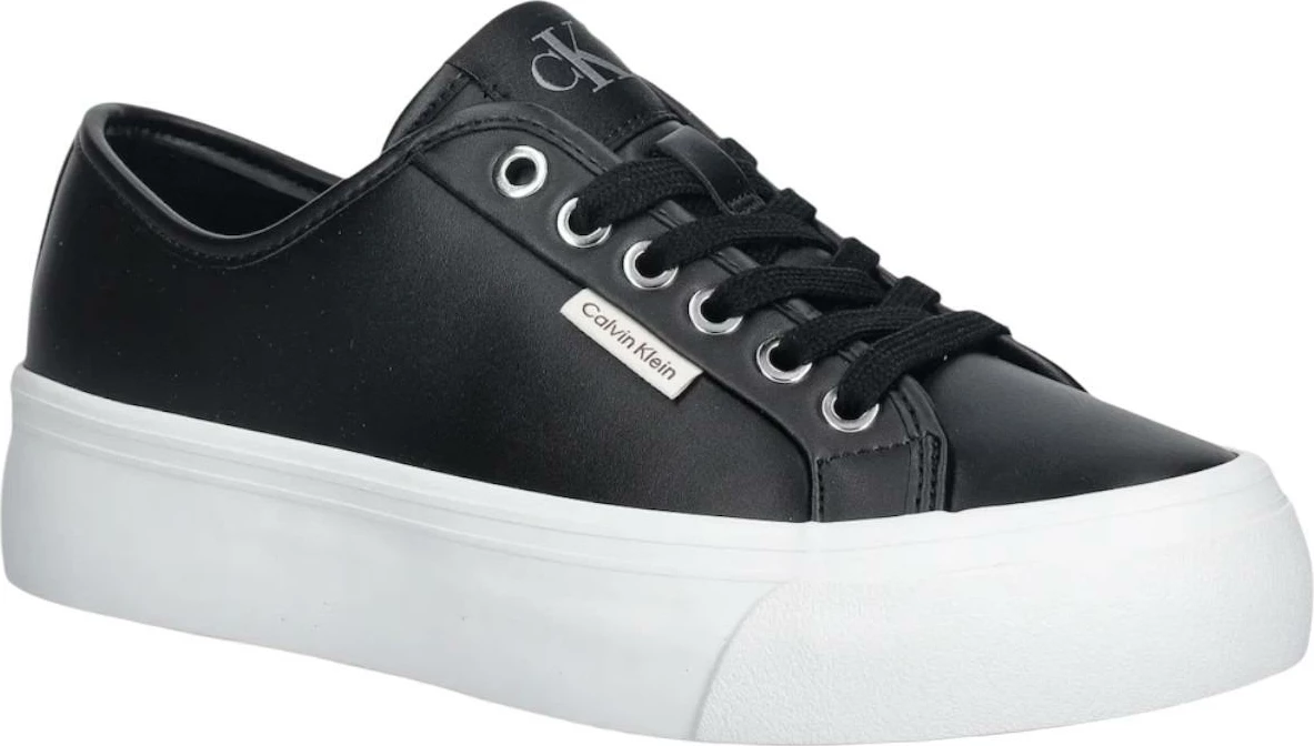 Atlete për femra Calvin Klein Jeans VULC FLATF LACE UP L YW0YW01932, të zeza [Madhësia: 39]