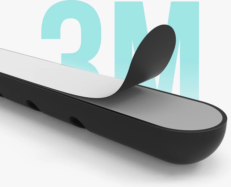 Organizues kabllosh Ugreen LP114, vetë-ngjitës, për 7 kabllo, i zi