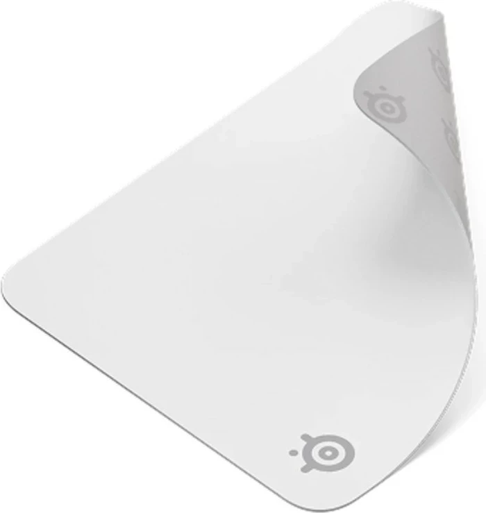 Mauspad SteelSeries QcK M, e bardhë