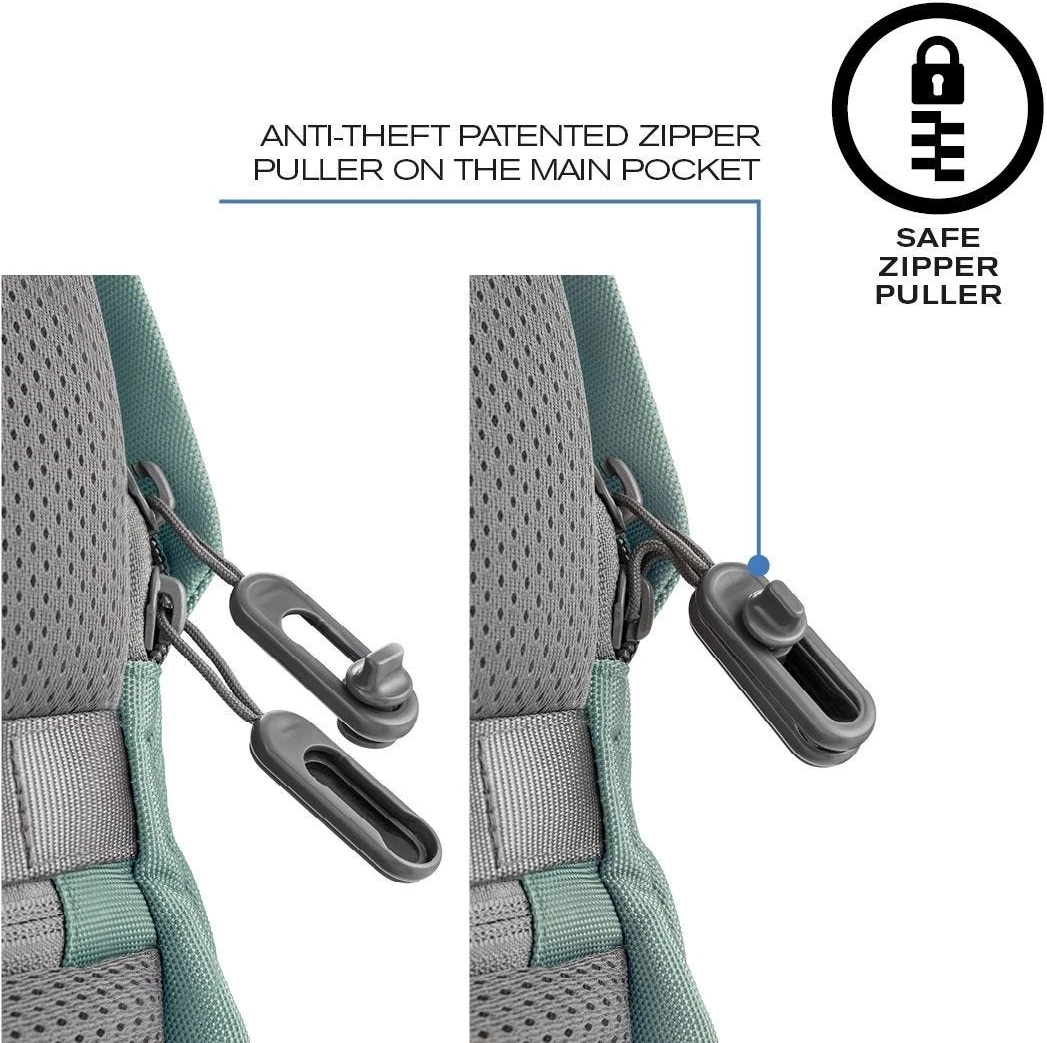 Çantë shpine për laptop XD Design, mente/hiri