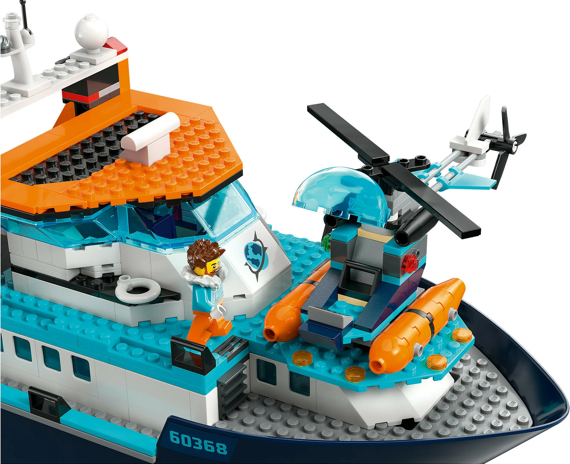 Set ndërtimi LEGO Arctic Explorer Ship, 815 pjesë, plastikë, shumëngjyrësh