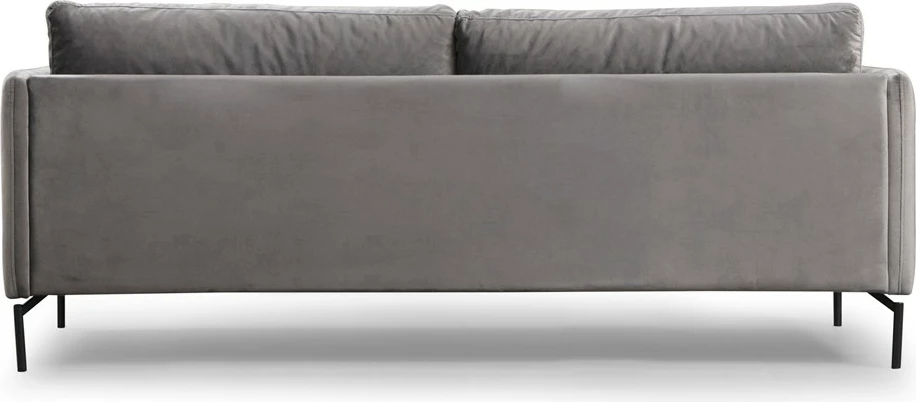 Divan treshe Atelier del Sofa, Sino 3 vendësh, ngjyrë gri