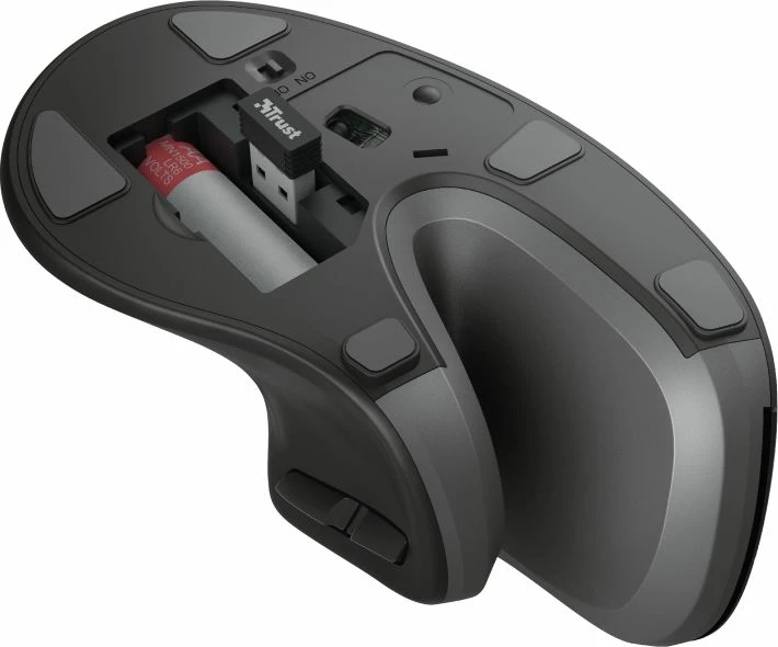Maus Trust Verro 23507, wireless ergonomik vertikal 1600 DPI, i zi