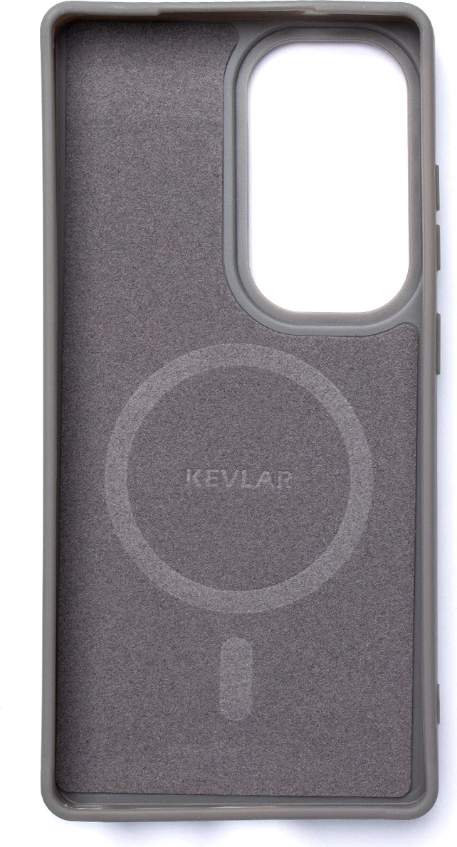 Mbështjellës Wozinsky Carbon Fiber me MagSafe për Samsung Galaxy S25, Gri