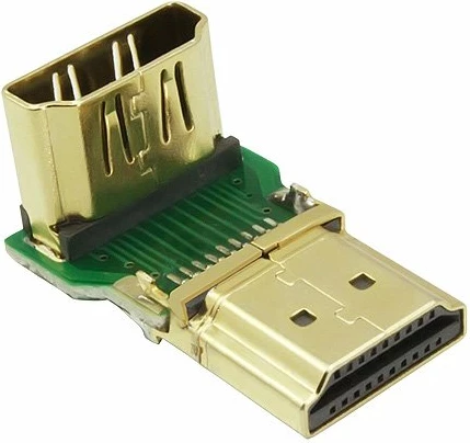 Adapter HDMI këndor Ugreen 20109, i zi