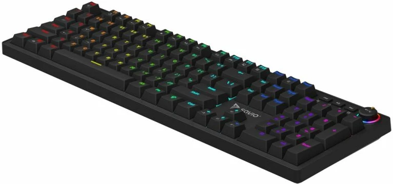 Tastierë mekanike gaming Savio, e zezë