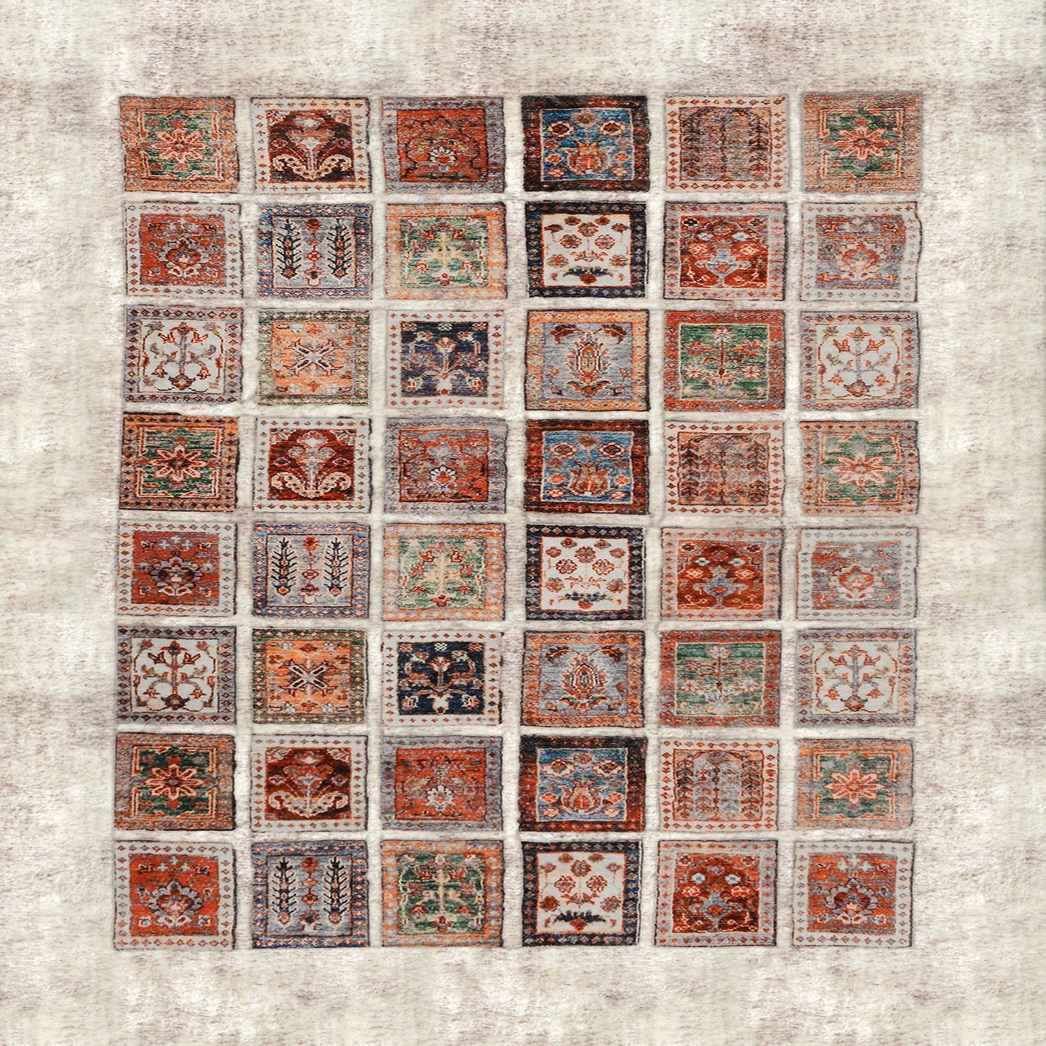 Qilim për korridor, shumëngjyrësh, Conceptum Hypnose, Eexfab808, 100x200cm