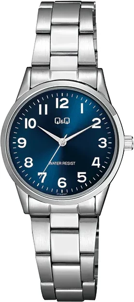 Orë dore Q&Q C11A-003PY, e argjendtë/kaltër