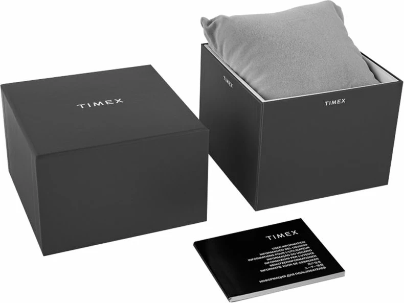 Orë dore për meshkuj Timex, e argjendtë