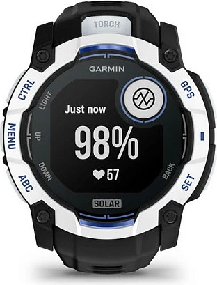 Smartwatch Garmin Instinct, 1.1" MIP touchscreen, GPS, 0.128GB, 45mm, zi/kaltër