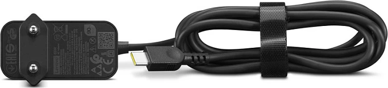 Karikues Lenovo 65W USB-C PD 3.0, adapter muri, i zi
