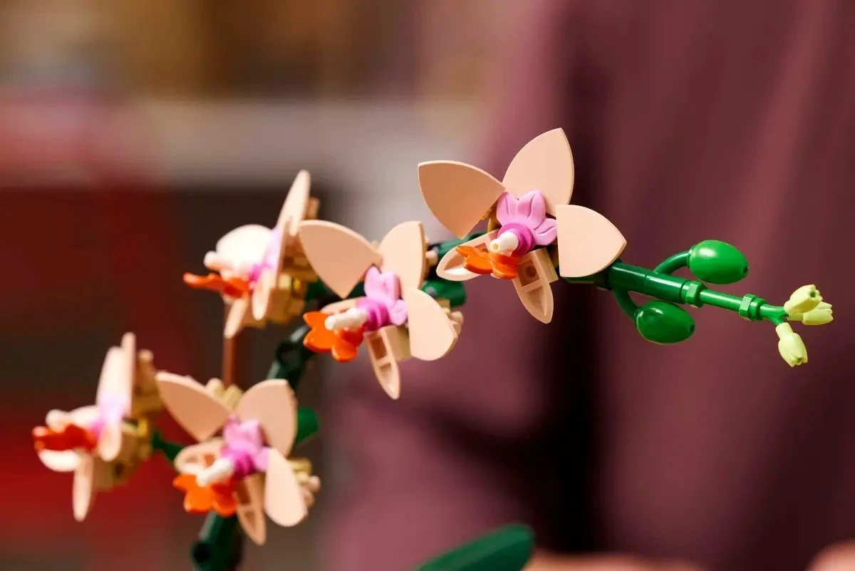Set LEGO ICONS 10343 The Botanical Collection - Mini Orchid