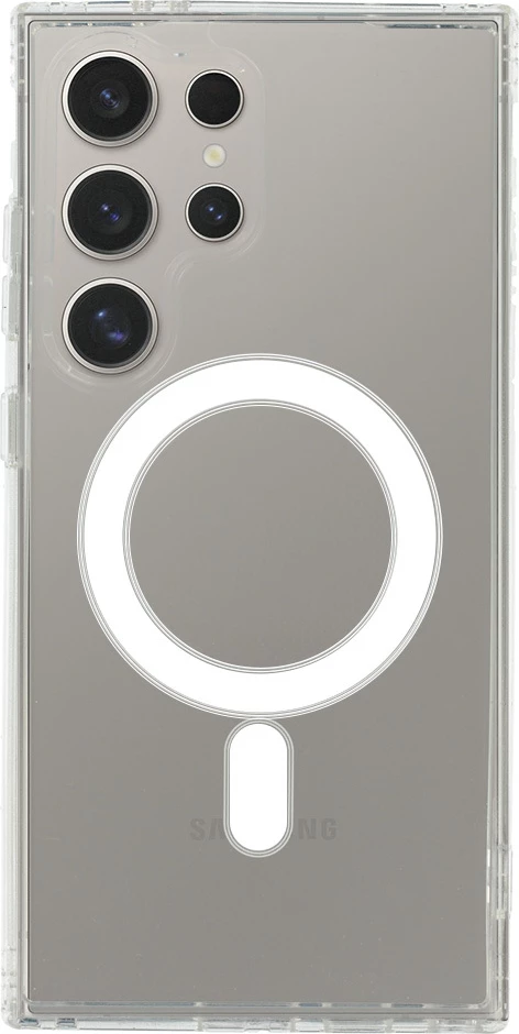 Mbështjellës ONASI Samsung Galaxy S25 Ultra MagSafe antishock silikon, transparente