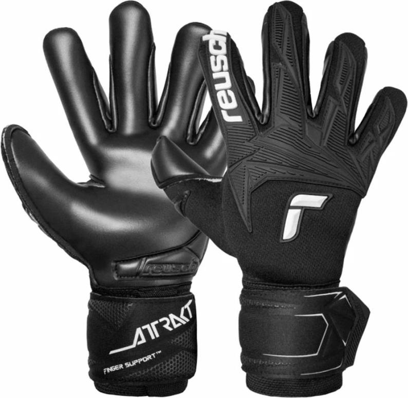 Doreza portieri Reusch Attrakt Freegel Infinity Finger Support, të zeza