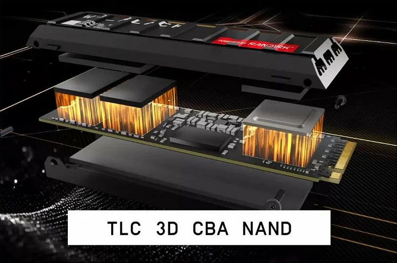 SSD M.2 NVMe WD_BLACK SN8100 8TB, PCIe 5.0 x4, me heatsink, e zezë
