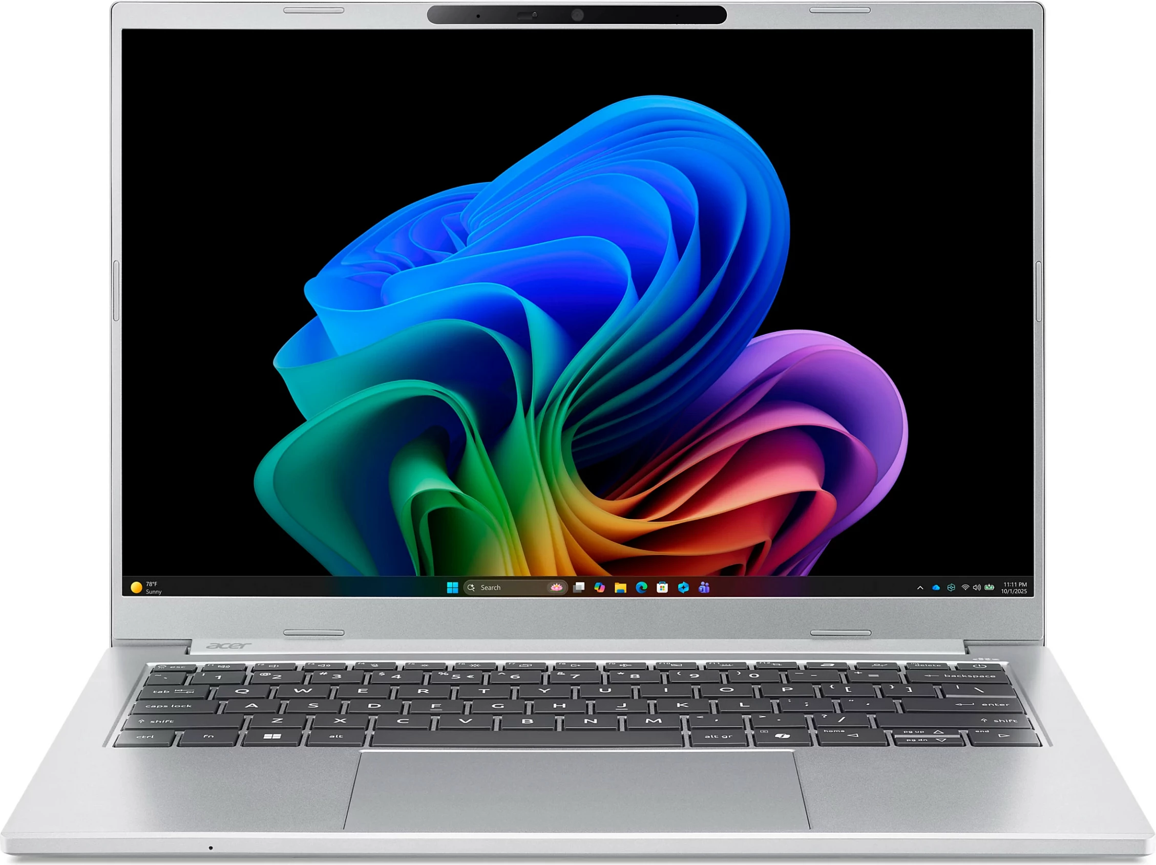Laptop Acer Aspire 14 AI OLED A14-I71M-76XL, 16GB RAM, 512GB SSD, Windows 11 Home, argjendtë