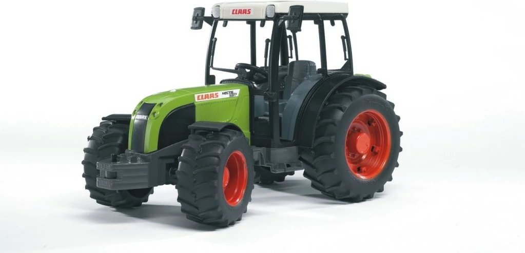 Traktor lodër BRUDER Claas Nectis 267F, plastikë, 1:16, Gjelbër/Kuqe/Bardhë