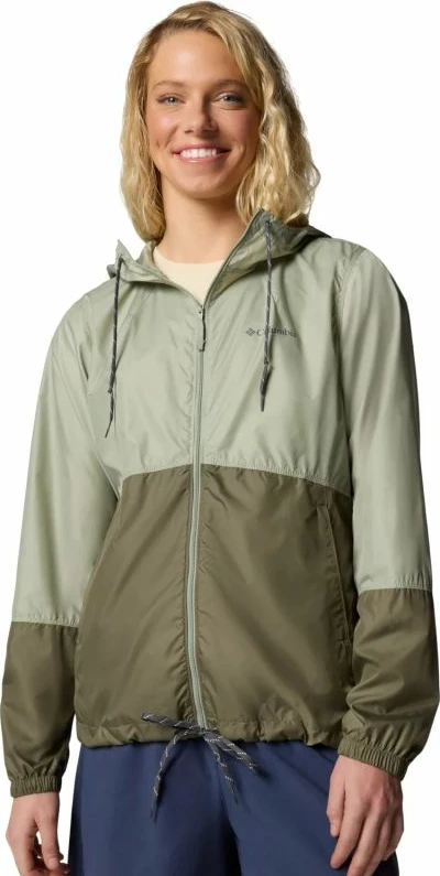 Jakne Columbia për femra, e gjelbër