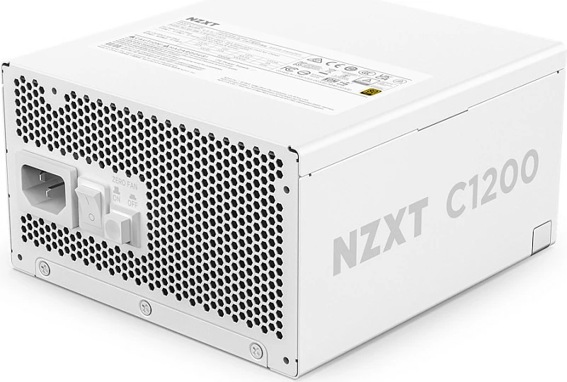 Furnizues rryme NZXT C Series C1200, 1200W, 80+ Gold, Fully Modular, ATX 3.1, i bardhë