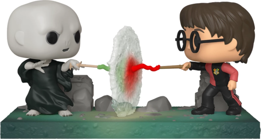 Figurinë koleksionuese Funko POP Moment Harry Potter Harry vs Voldemort