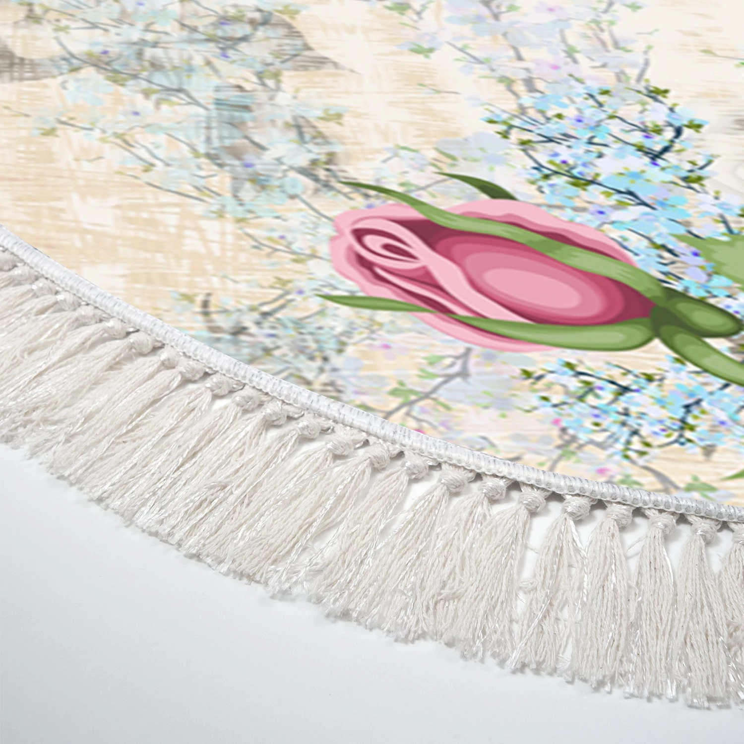 Qilim oval, ngjyrë pluhur, Conceptum Hypnose, Mu174, 120x180cm