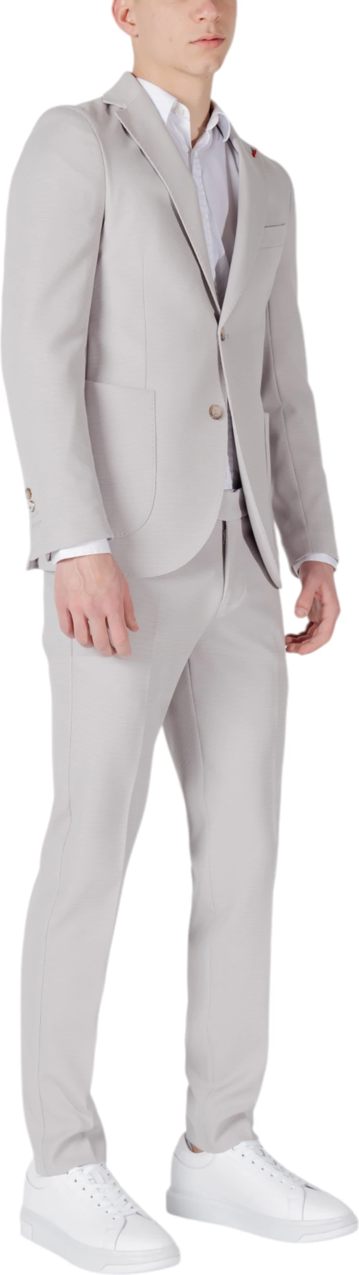 Kostum për meshkuj Mulish BAHAMAS ABS-802, gri e çelët [Madhësia: 3XL]