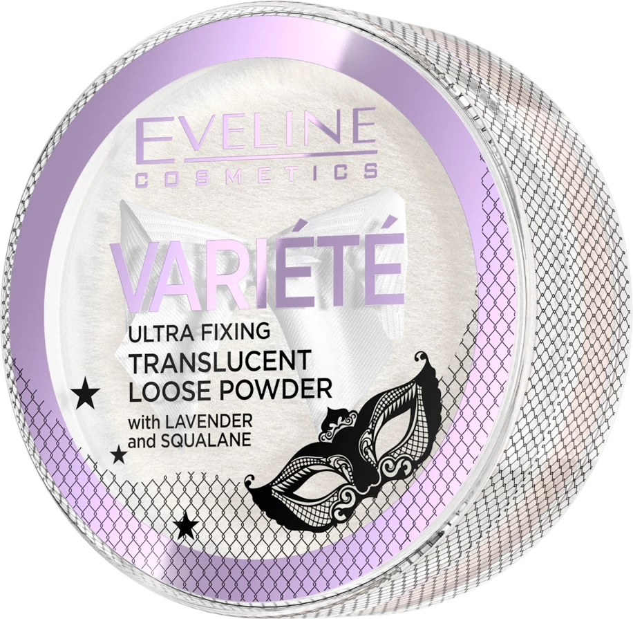Pudër e lirshme Eveline Cosmetics Variété transparente 5g