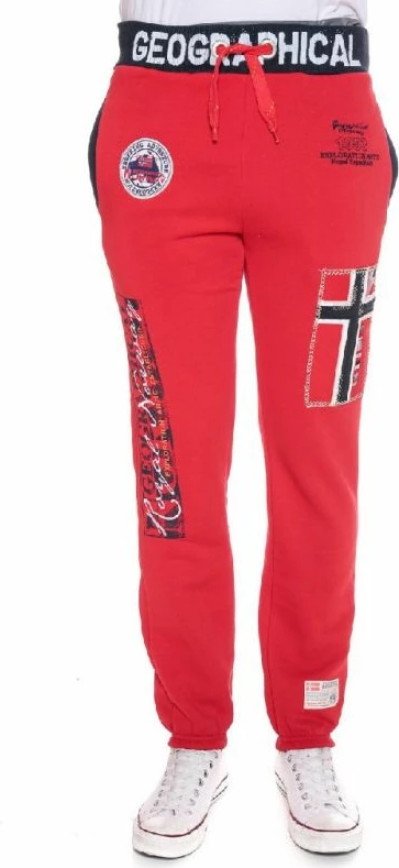 Pantallona për meshkuj Geographical Norway, të kuqe