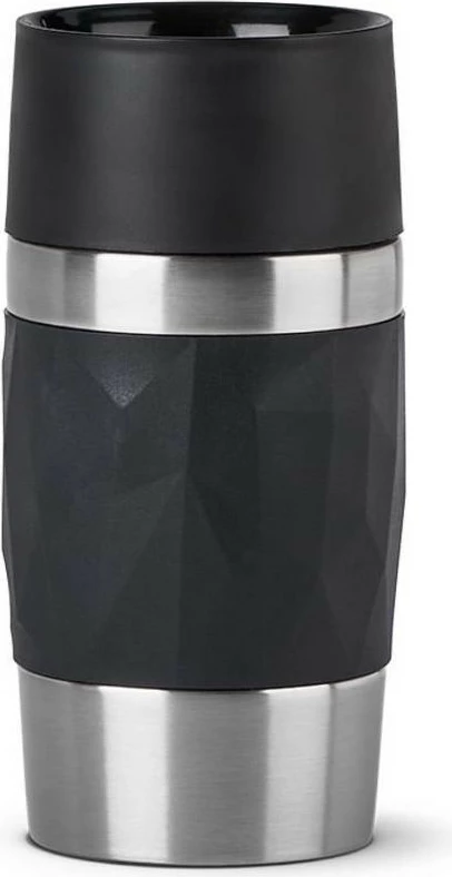 Termos Emsa TRAVEL MUG Compact 0.3L, çelik inoks/zi