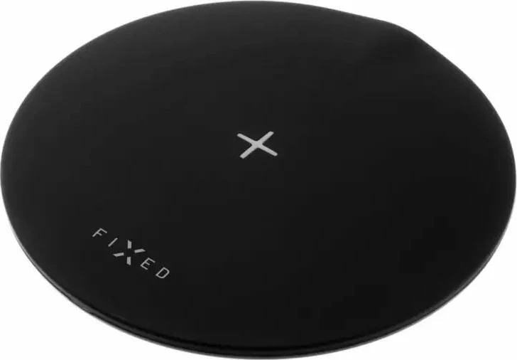 Karikues pa tela Fixed SlimPad 15W, kabllo USB-C 1m, i zi